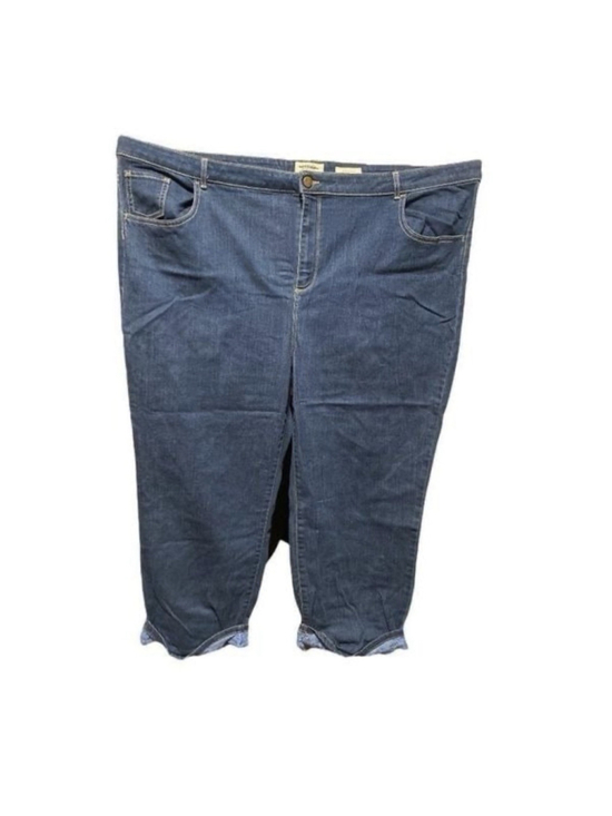 LOGO by Lori Goldstein Denim - Logo by Lori Goldstein Jeans Plus Size 28W Cropped